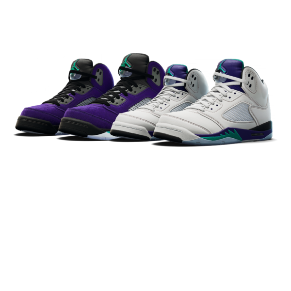 Lote Air Jordan 5 Retro "Grape"